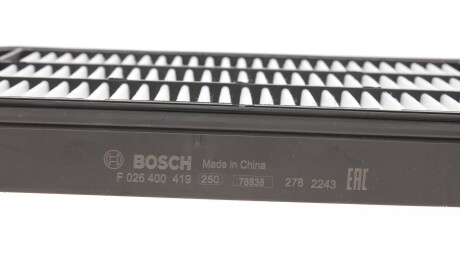 Фото 3 - Воздушный фильтр BOSCH F 026 400 419 (F026400419)