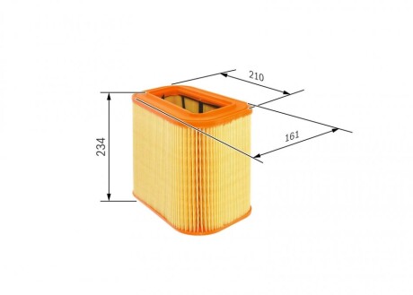 Фото 5 - Повітряний фільтр BOSCH F026400431