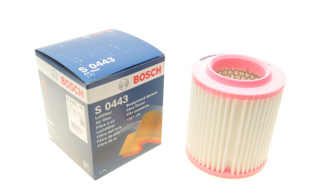 Воздушный фильтр - (4E0129620C, 077133837AL, 4E0129620) BOSCH F 026 400 443