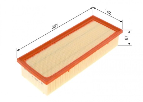 Фото 5 - Воздушный фильтр BOSCH F026400471