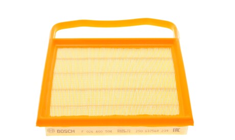 Фото 3 - Повітряний фільтр BOSCH F 026 400 504 (F026400504)