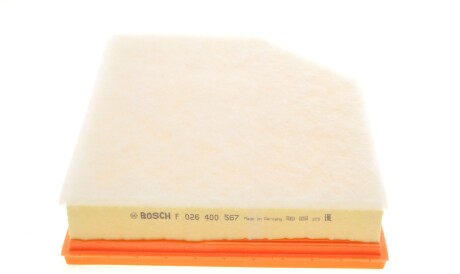 Фото 3 - Повітряний фільтр BOSCH F 026 400 567 (F026400567)