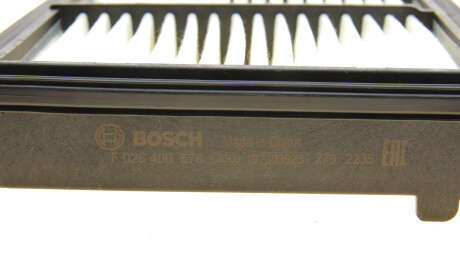 Фото 3 - Повітряний фільтр BOSCH F 026 400 576 (F026400576)
