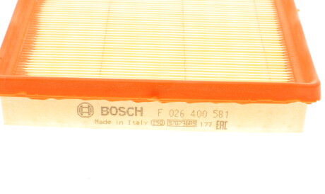 Фото 3 - Повітряний фільтр BOSCH F 026 400 581 (F026400581)