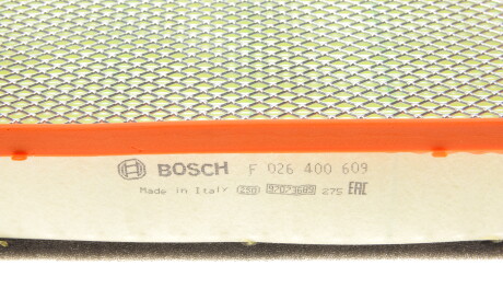 Фото 3 - Повітряний фільтр BOSCH F 026 400 609 (F026400609)