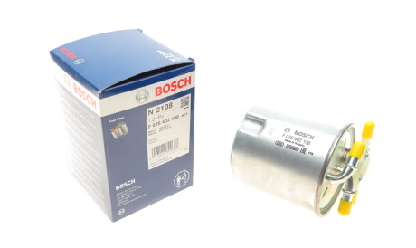 Паливний фільтр - (16400JD50B, 16400JY00B, 16400JY09E) BOSCH F 026 402 108