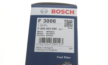Фото 5 - Топливный фильтр BOSCH F 026 403 006 (F026403006)