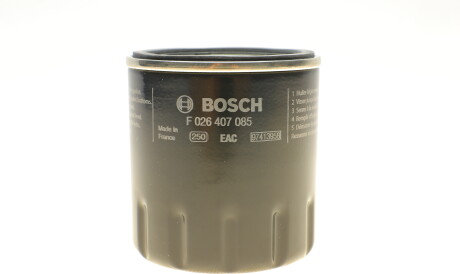 Фото 3 - Масляний фільтр BOSCH F 026 407 085 (F026407085)