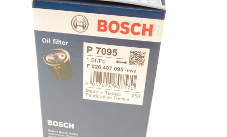 Фото 7 - Масляний фільтр BOSCH F 026 407 095 (F026407095)