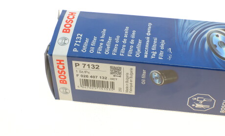 Фото 6 - Масляний фільтр BOSCH F 026 407 132 (F026407132)