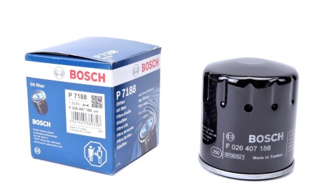 Масляный фильтр - (6C1Q6744BA, 11427622446, 1109AH) BOSCH F 026 407 188