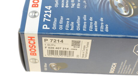 Фото 6 - Масляний фільтр BOSCH F 026 407 214 (F026407214)