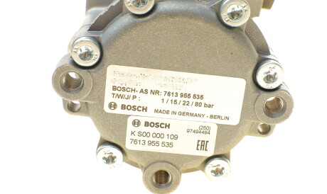 Фото 3 - Насос гідропідсилювача BOSCH K S00 000 109 (KS00000109)