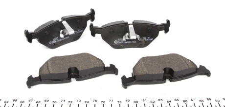 Фото 2 - Гальмівні колодки BRECK 21934 00 704 00