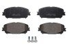 Klocek hamulcowy kpl. prz?d renault espace v, grand scenic iv, megane - ((410606808R)) BRECK 228030070100 (фото 1)