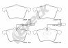 Комплект тормозных колодок, дисковый тормоз - ((1151377, 1201124, 1M212K021BA, 1M212K021AA, 7M3698151B)) BRECK 23034 00 703 10 (фото 2)