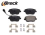 Комплект гальмівних колодок - ((6Q0698151C)) BRECK 235810070210 (фото 3)