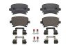 Klocek hamulcowy kpl. ty? AUDI A3, A6, A6 ALLROAD, TT, SEAT LEON, LEON SC, LEON ST, SKODA OCTAVIA III, SUPERB II, VW CC, EOS, GOLF V, GOLF VI, PASSAT, PASSAT ALLTRACK, PASSAT CC 1.2-4.2 07.03- - ((1K0698451B, 1K0698451E, 1K0698451K, 3C0698451A, 3C0698451C)) BRECK 23914 00 704 10 (фото 1)