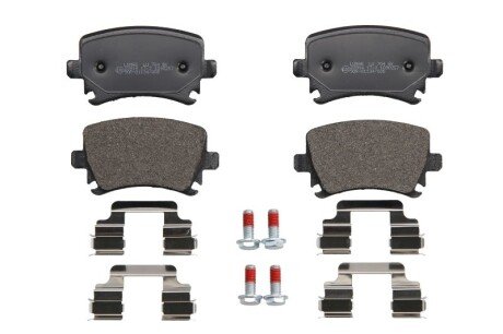 Klocek hamulcowy kpl. ty? AUDI A3, A6, A6 ALLROAD, TT, SEAT LEON, LEON SC, LEON ST, SKODA OCTAVIA III, SUPERB II, VW CC, EOS, GOLF V, GOLF VI, PASSAT, PASSAT ALLTRACK, PASSAT CC 1.2-4.2 07.03- - BRECK 23914 00 704 10
