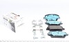 Комплект тормозных колодок, дисковый тормоз - ((45022SMGE00, 45022SMGE01, 45022SMGE50, 45022SMGE51)) BRECK 24087 00 701 10 (фото 1)