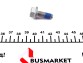 Комплект гальмівних колодок - ((5Q0698151K, 8V0698151C)) BRECK 24738 00 551 10 (фото 3)