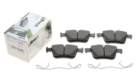 Фото 2 - Тормозные колодки BRECK 25008 00 704 00 (250080070400)