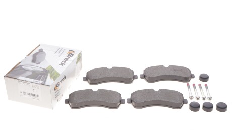 Фото 2 - Гальмівні колодки BRECK 29200 00 703 00 (292000070300)