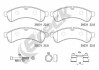 Комплект тормозных колодок - (42555633, 425556633) BRECK 29231 00 703 00 (фото 1)