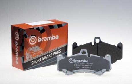 Гальмівні колодки тюнінгові - BREMBO 07B31453