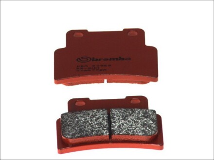 Гальмівні колодки передн, призначення: шосейне, матеріал: агломерат-SA, 55,3x68,3x9,2мм APRILIA RS 125 2006-2007 - BREMBO 07GR77SA