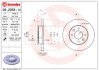 Тормозной диск - (7700704705, 7701204282) BREMBO 08.2958.14 (фото 2)