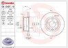 Тормозной диск - (701615301, 701615301C) BREMBO 08.5497.10 (фото 1)