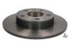 Тормозной диск задний Chevrolet Astra, Zafira; Opel Astra G/Classic/Kombi, Astra H - (90575113, 9117772, 569109) BREMBO 08.7627.11 (фото 3)