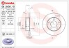 Тормозной диск - (8E0615601A, 8D0615601A) BREMBO 08.8408.11 (фото 1)