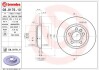 Тормозной диск - (1140278, 7D0615601A, 7D0615601C) BREMBO 08.9176.11 (фото 1)