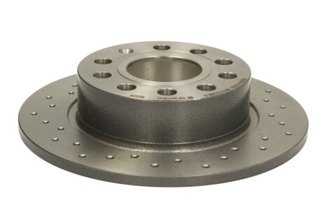 Tarcza ham. XTRA nawiercana, malowana - (1K0615601K, 1K0615601AB, 5Q0615601F) BREMBO 0895021X