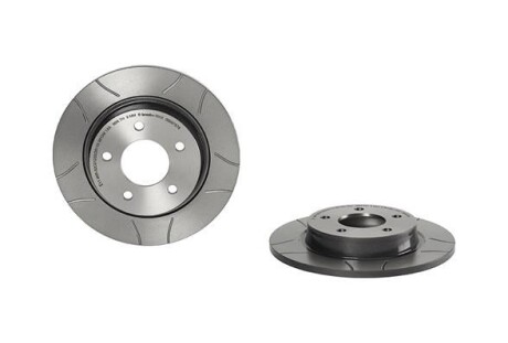 Фото 2 - Гальмівний диск BREMBO 08.9975.76 (08997576)