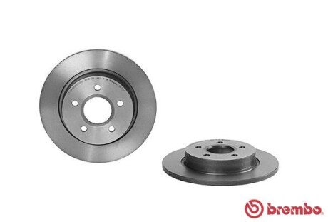 Фото 2 - Гальмівний диск BREMBO 08.A725.11