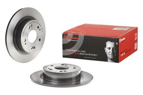 Гальмівний диск зад. XR-V/Spirior/Vezel/Accord/Accord 08- - BREMBO 08B27111