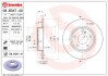 Тормозной диск задний MERCEDES A W176 12 - (2464230012, A2464230012) BREMBO 08.B347.41 (фото 3)