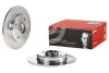 TARCZA HAMULCOWA TYL Z LOZYSKIEM - (1623835180, 39181957) BREMBO 08.D205.17 (фото 2)