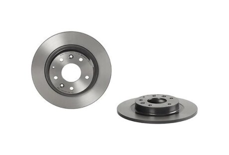 Диск гальмівної - (d10E26251) BREMBO 08D22211