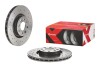 Tarcza ham. XTRA nawiercana, malowana - (55700922, 93188918, 55700923) BREMBO 0949393X (фото 4)