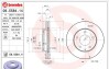 Гальмівний диск пер. Mazda 626 (258х24) - (ga5y3325xd, ga4y3325xc, ga5y3325x) BREMBO 09.5584.14 (фото 1)