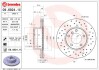 Гальмівний диск пер. Bmw e39 (296х22) - (34111163013, 34116767061, 34111164839) BREMBO 0969241X (фото 1)