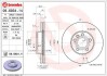 Тормозной диск - (1045994, 7M0615301E, 1001093) BREMBO 09.6934.11 (фото 1)