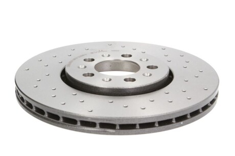 Tarcza ham. XTRA nawiercana, malowana - (1J0615301C, 1J0615301R, 1JO615301C) BREMBO 0970102X