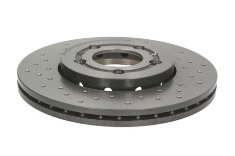 Tarcza ham. XTRA nawiercana, malowana - (1J0615301L, 1JE615301, 6R0615301) BREMBO 0970111X (фото 1)