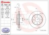 Тормозной диск - (308729268, 51712M2010, MB950570) BREMBO 09.7043.20 (фото 1)