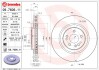 Гальмівний диск передній Mercedes M (W163) 2.7D-5.4 02.98-06.05 високовуглецевий, з болтами - BREMBO 09.7606.11 (фото 5)